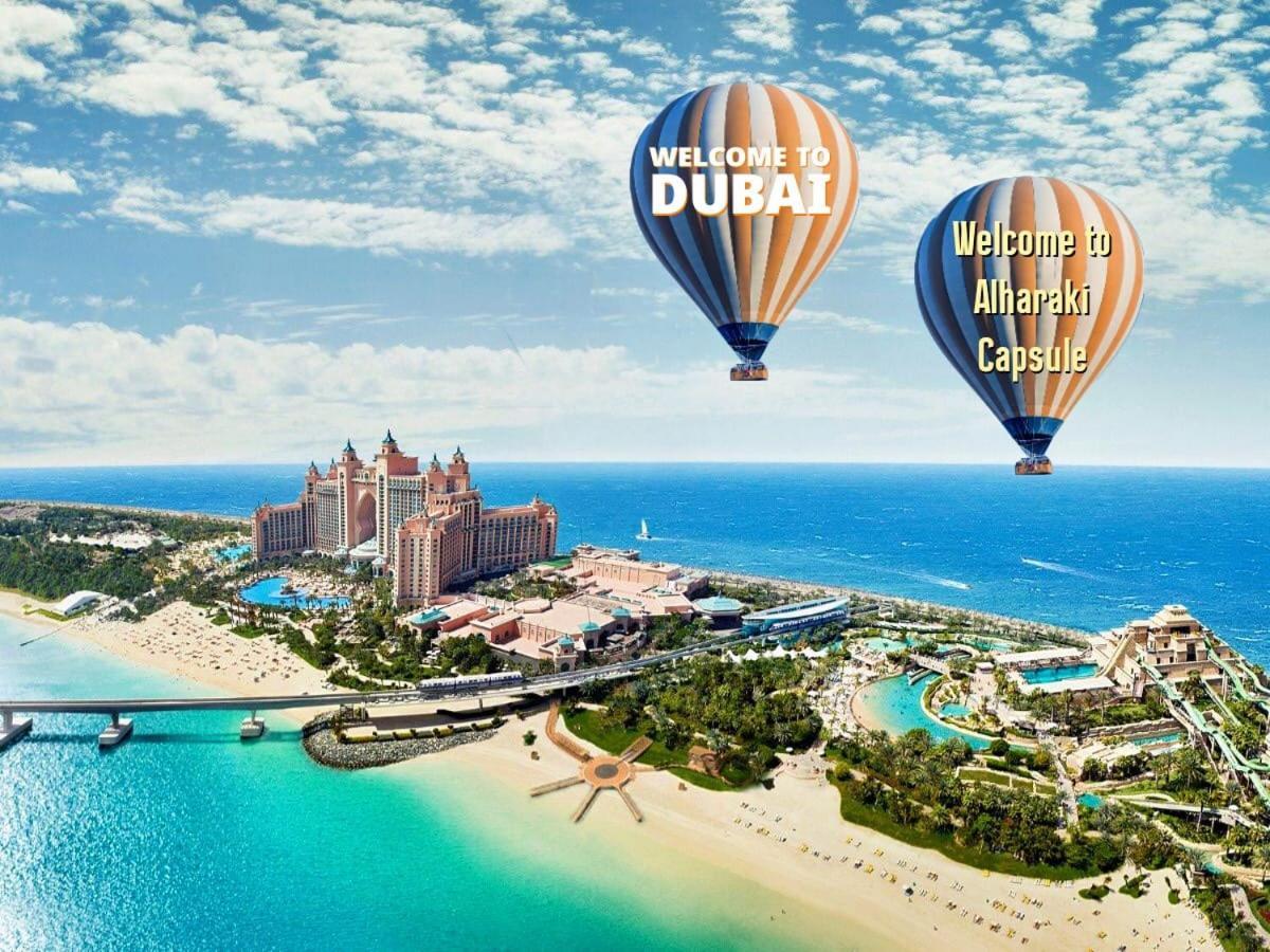 Alharaki Capsule Bed & Breakfast Dubai Exterior foto